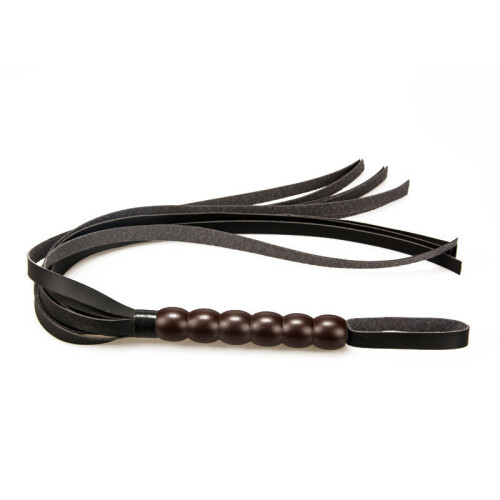 Beaded Handle Flogger Whip 2