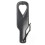 Black Faux Leather Spanking Paddle with a Heart Design 1