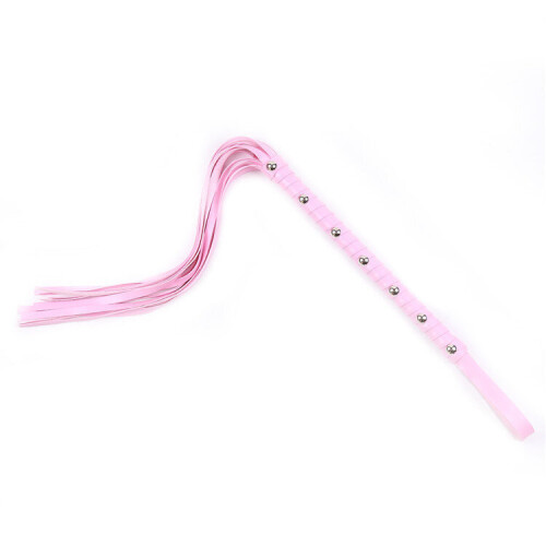 Rivet Detail Faux Leather Flogger 1