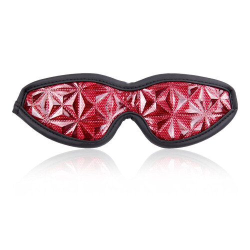 Red Patent Eye Mask