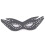 Black Faux Leather Masquerade Mask 1
