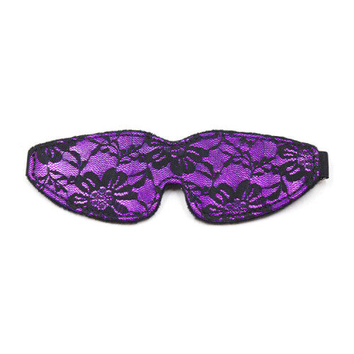 Purple Wild Flower Floral Blindfold