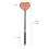 Faux Leather Red Heart Riding Crop 2