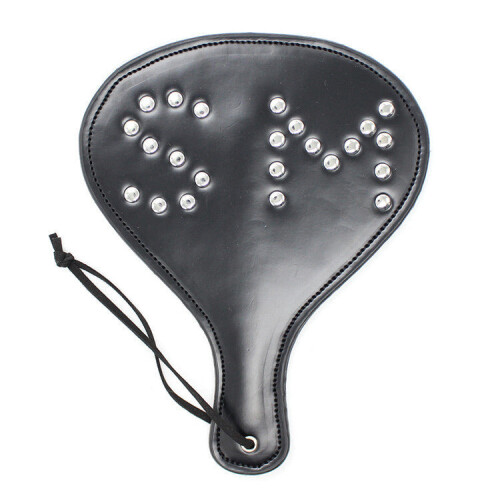 Faux Leather Spanking Paddle with 'SM' Motif 2