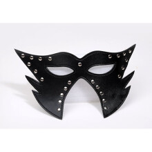 Pretty Pussy Red Faux Leather Cat Mask