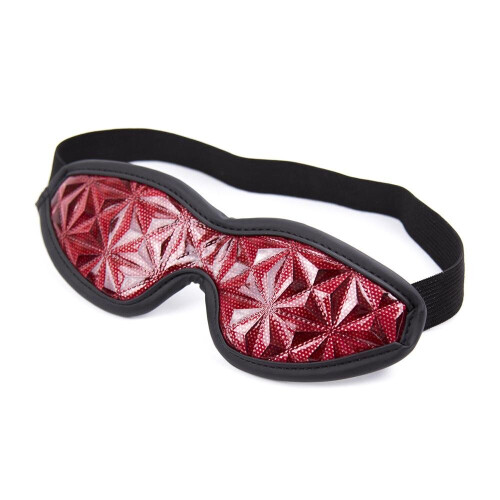 Red Patent Eye Mask 1