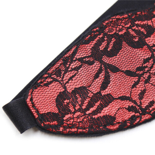 Purple Wild Flower Floral Blindfold 2