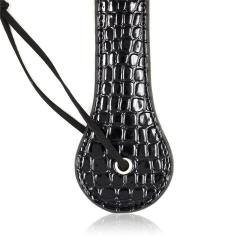 Faux Snakeskin Studded Spanking Paddle 2