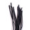 Diamante Handle Black Faux Leather Flogger 5