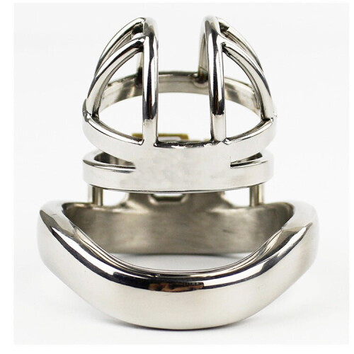 Little Lad Padlocked Chastity Cage (3cm) 1