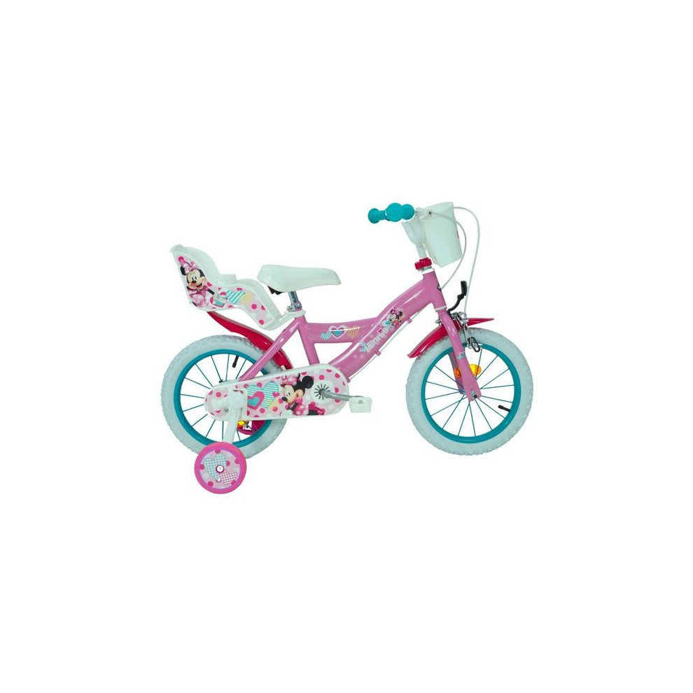 Huffy Disney Minnie Mouse 14" Kids Bike - Pink/Blue