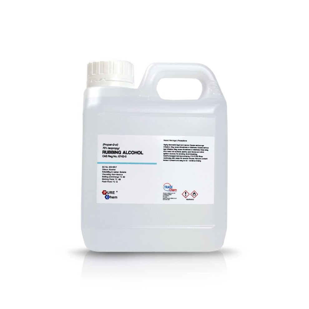 Trade Chemicals (1L Jerry) Rubbing Alcohol 70%