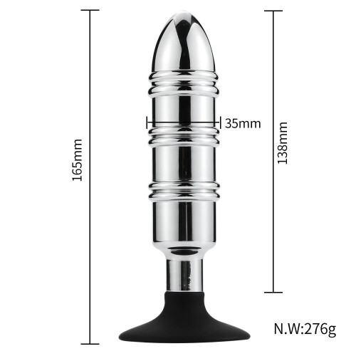 Rock-It Stainless Steel Butt Plug (Style B) 1