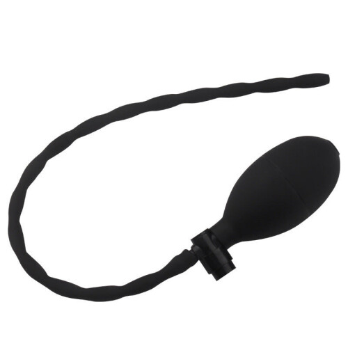 Ribbed Inflatable Urethral Tube