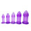 Anal Butt Plug Training Kit (5 Piece, Purple) 1