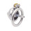 'Tiny Teapot' Male Chastity Cage with Urethral Sound (2.5 cm) 3