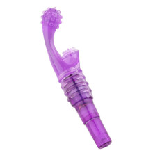 G-Kiss Clitoral and G-Spot Vibrator (Purple)
