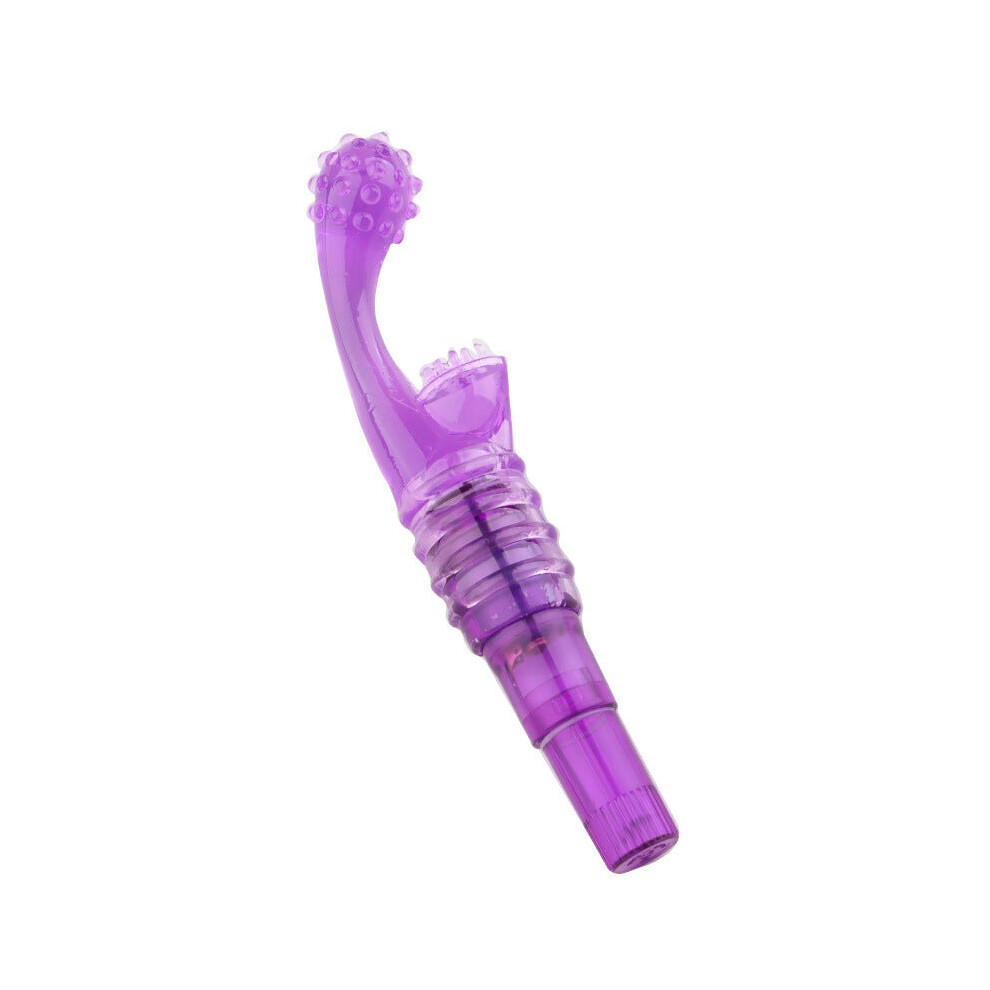 G-Kiss Clitoral and G-Spot Vibrator (Purple)