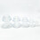 Anal Tunnel Butt Plug Set (5 Piece, Clear) 1
