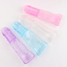 Silicone Cock Enhancement Sleeve (Clear)