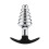 Twister Anal Bead Stainless Steel Butt Plug (Style A) 1