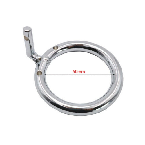 Chastity Cage Extra Rings (Stainless Steel, 50mm)