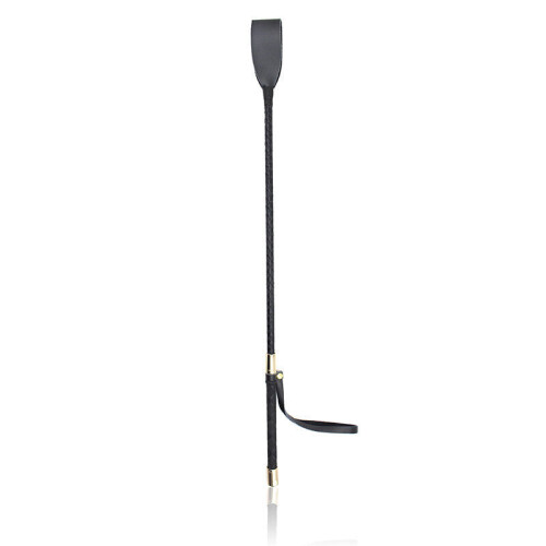Boutique Slim Leather Riding Crop (45cm)