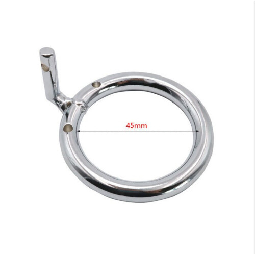 Chastity Cage Extra Rings (Stainless Steel, 45mm)