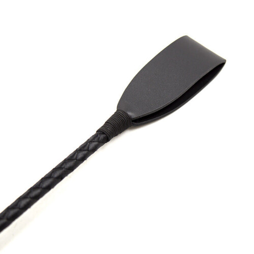Boutique Slim Leather Riding Crop (60cm)