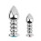 Bejewelled Metal Knobler Butt Plug (2 Set) 1