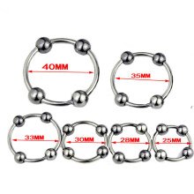 Stainless Steel Glans Ring (6 Set)