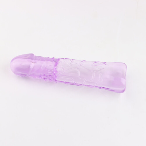 Silicone Cock Enhancement Sleeve (Purple)