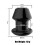 Anal Tunnel Butt Plug Set (5 Piece, Clear) 6