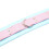 Bow To Me Pink and Blue PU Collar and Leash 6