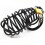 Jail Cell Stainless Steel Chastity Cage (Black, 45mm) 1
