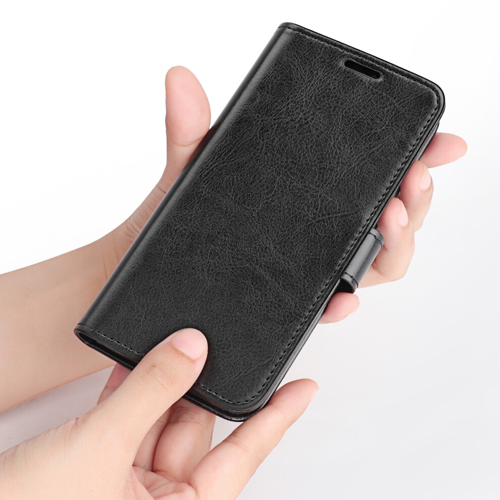 Case for Nokia 1.3 black Card slot holder flip leather No230355