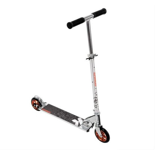 Huffy Kairos Junior Folding Inline Scooter - Polished/Red