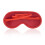 Red Faux Leather Diamante Eye Mask 5
