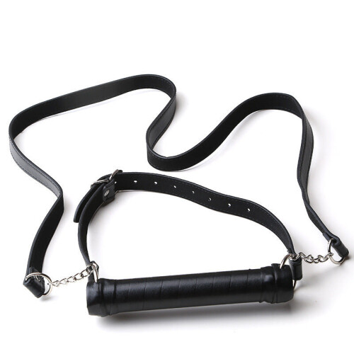 Faux Leather Bit Gag 1