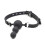 Silicone Gag with Three Pop Dildo 1