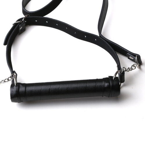 Faux Leather Bit Gag 2