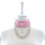 Pink Chained Bondage Collar 1