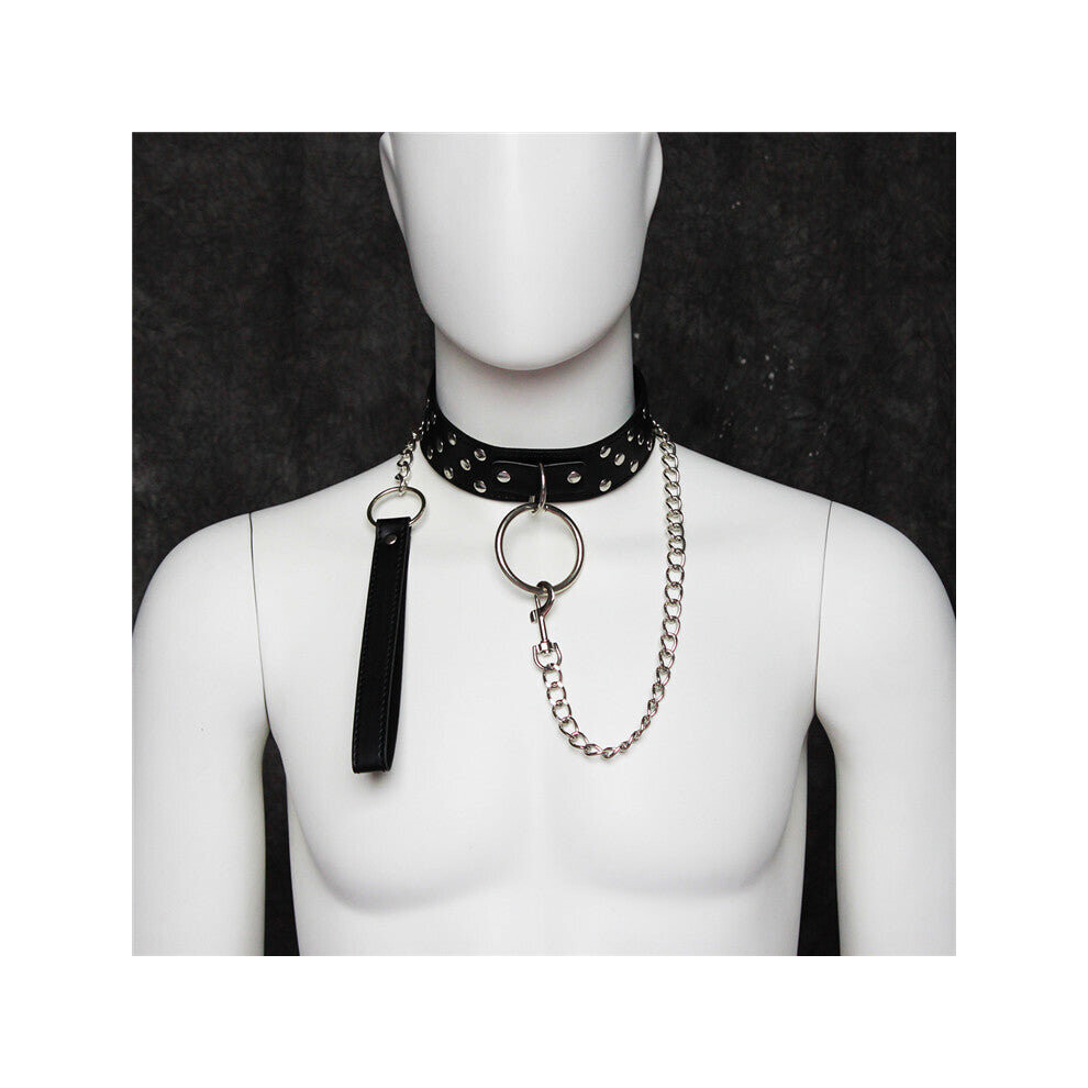 House Of Glass Bad Kitty Faux Leather Collar And Lead Set