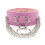 Pink Chained Bondage Collar 2