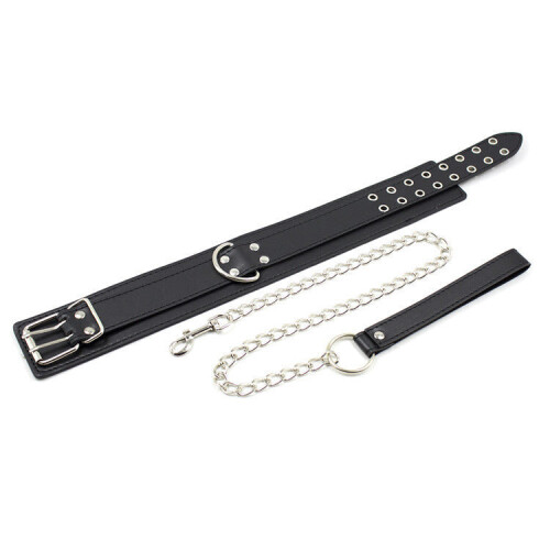 Deluxe Leather Collar and Lead Set 2