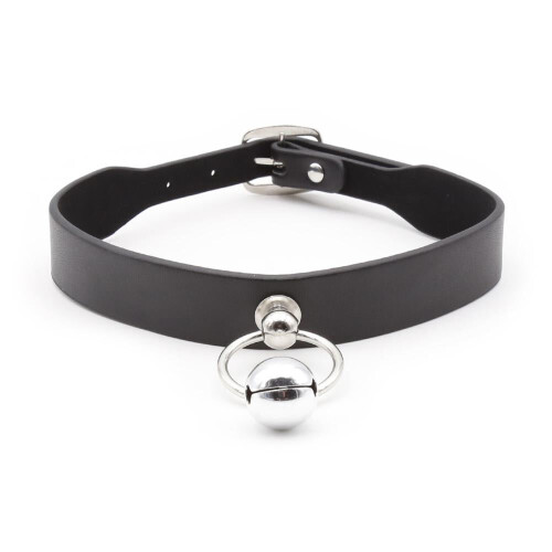 Adult Fetish Collar with Bell 2