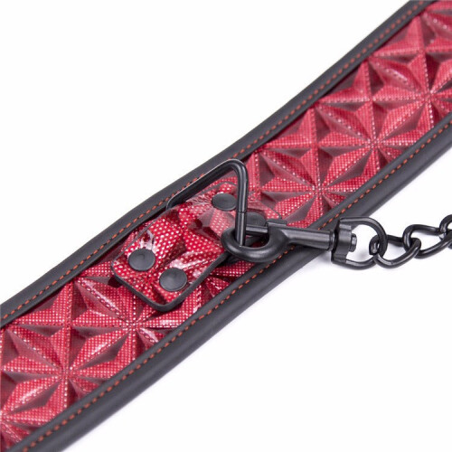 Aztec Bondage Collar and Lead 2