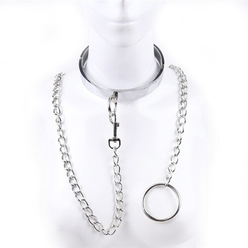 Bondage Collar, Chain and Lead 1