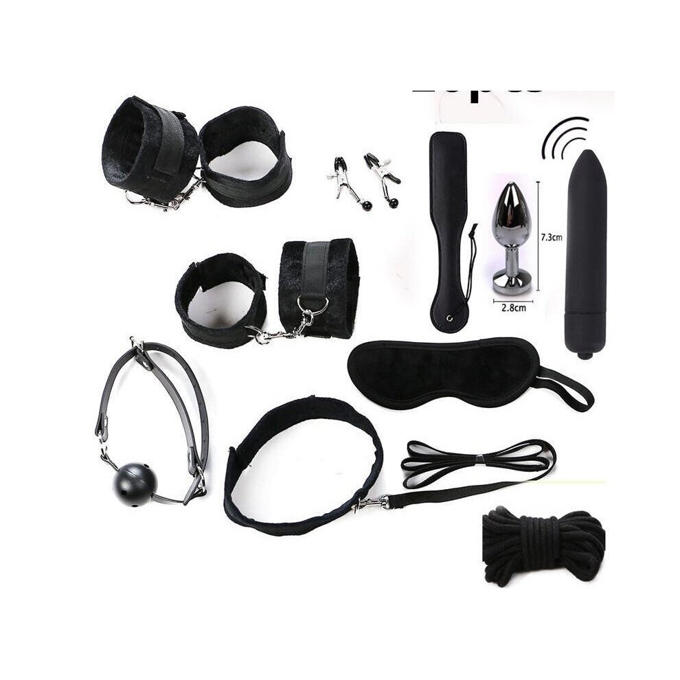 House Of Glass 'Back To ' Bondage Kit Black