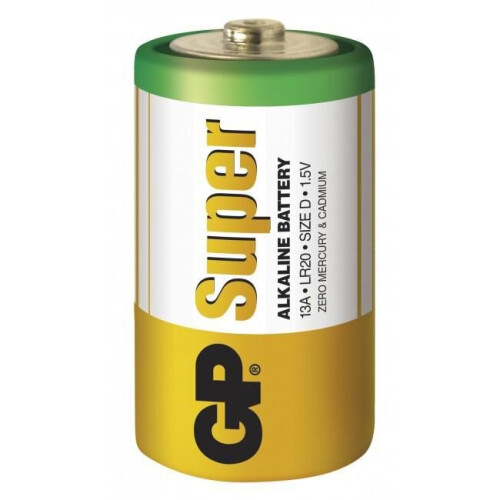 LR20 batteri 2 stk.